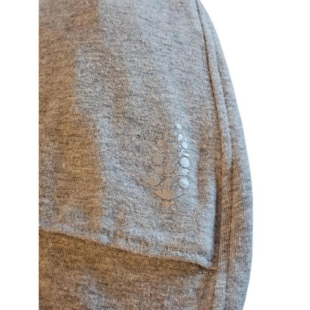 Free People Movement Hot Shot Onesie Heather Gray Relaxed Jumpsuit Womens Medium - Picture 10 of 12
